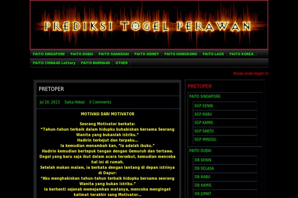 Chip Zero theme site design template sample