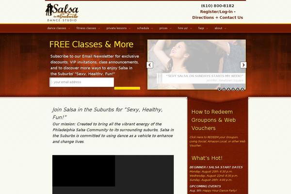 (in)SPYR theme site design template sample