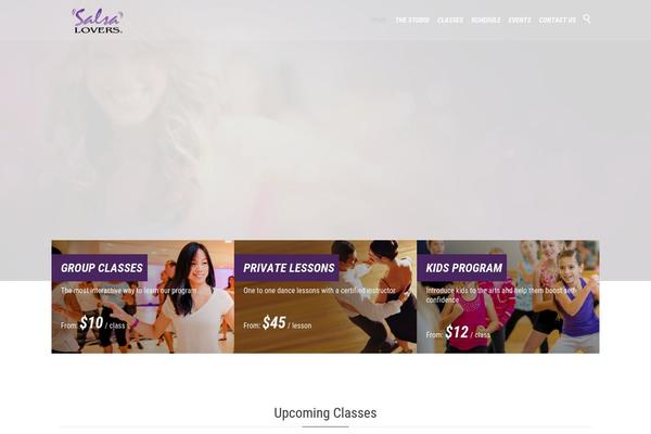 salsalovers.com site used Fitness-wellness