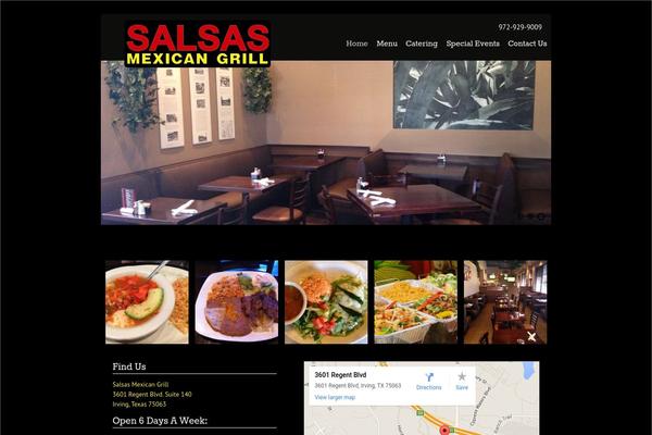 Bottega theme site design template sample