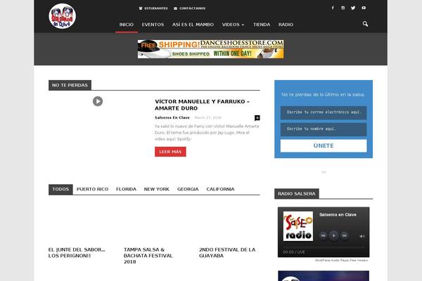 Site using Mailbag plugin