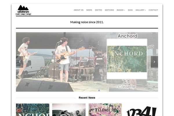 Adapt theme site design template sample