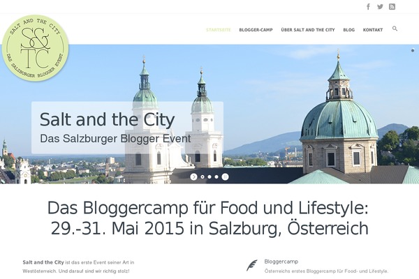 OnePress theme site design template sample