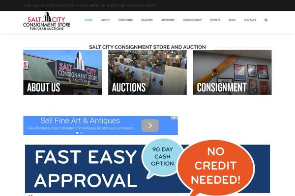 saltcityauctions.com site used Flatize