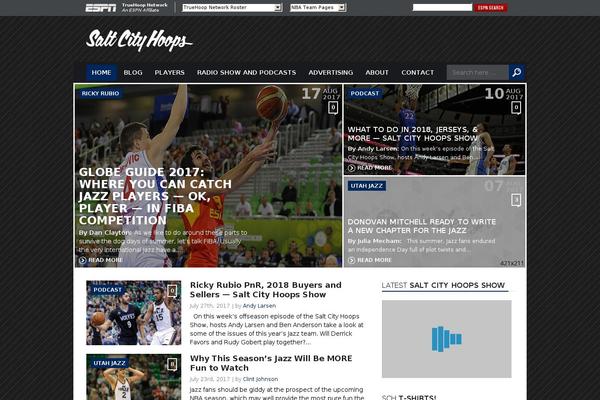Today theme site design template sample