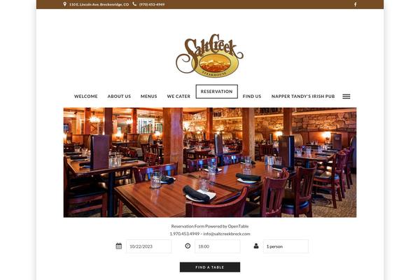 Grandrestaurant theme site design template sample