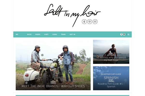 Hickory theme site design template sample