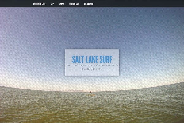 Gleam theme site design template sample