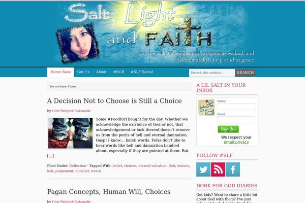 Latitude theme site design template sample