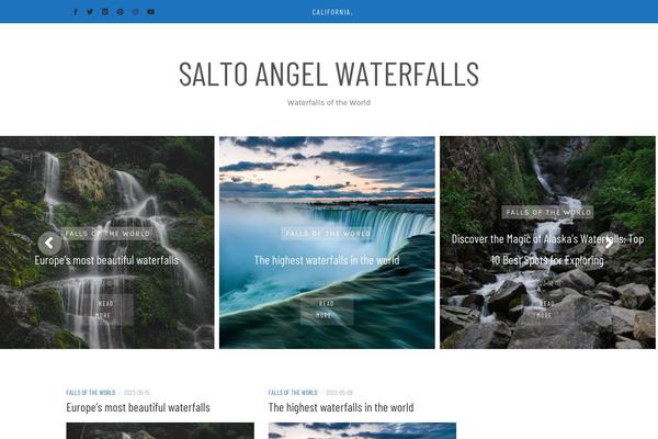 Patricia Blog theme site design template sample