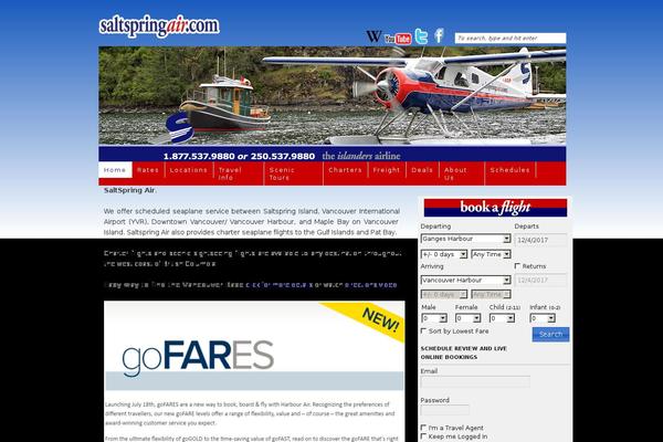 Site using SlideDeck 1 Lite Content Slider plugin