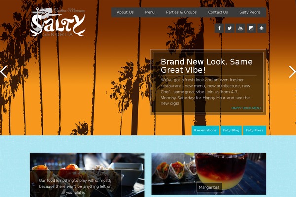 Forked theme site design template sample
