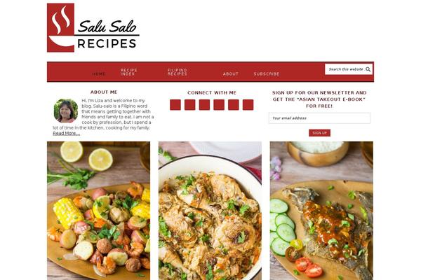 salu-salo.com site used Foodiepro-v420
