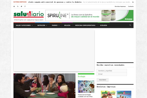 saludadiario.com.ar site used Reganto