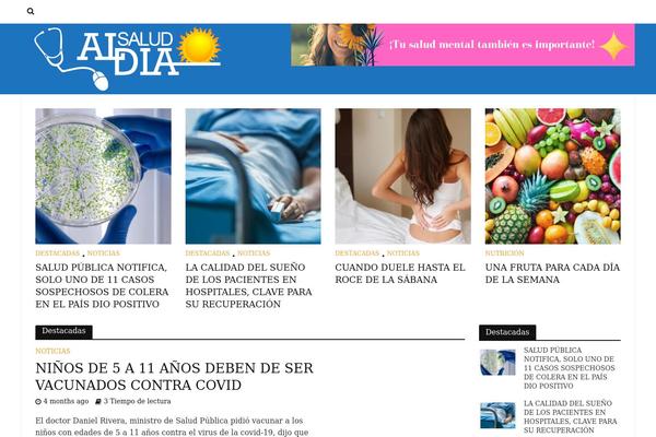 Site using Meks ThemeForest Smart Widget plugin