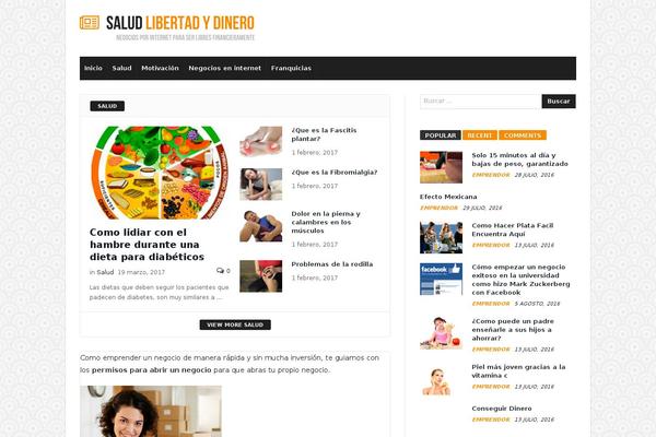 saludlibertadydinero.com site used Magic Mag