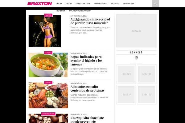 Forestly theme site design template sample