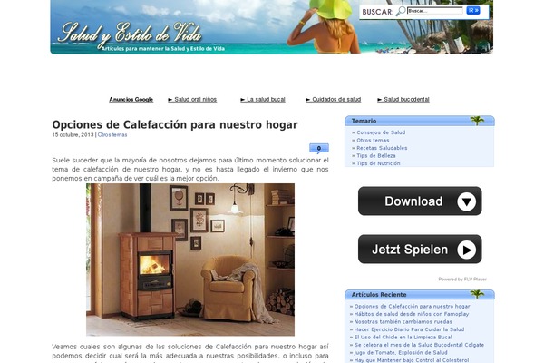 saludyestilodevida.com site used Creativaintv2