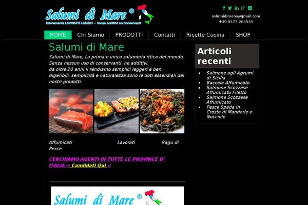 salumidimare.com site used Clovemix
