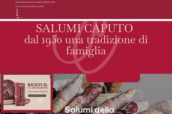 salumificiocaputo.com site used I01timbertheme