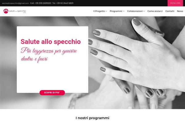 Alone theme site design template sample