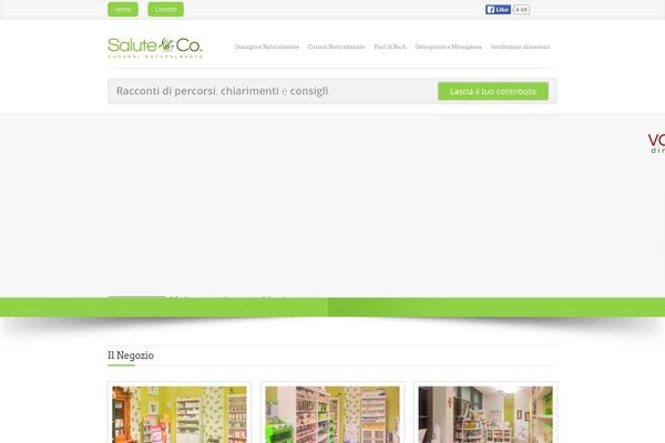 Progreen theme site design template sample