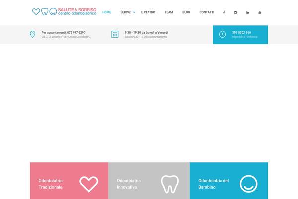 Dent-all theme site design template sample