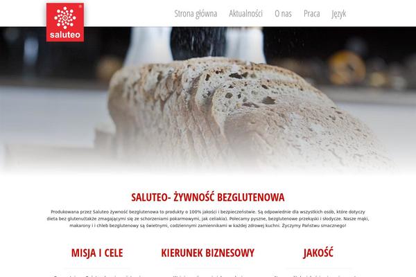 Vantage theme site design template sample
