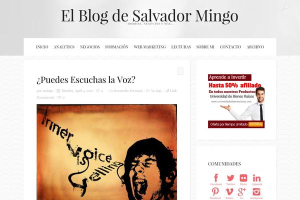 salvadormingo.com site used BuzzBlog