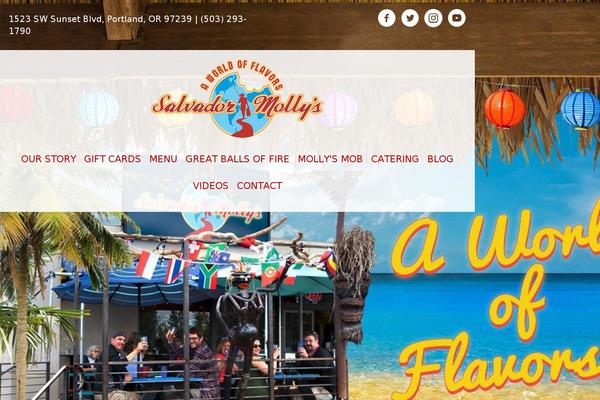 Montmartre theme site design template sample