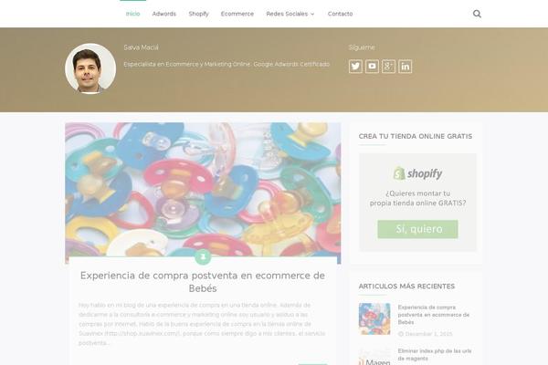 Cambium theme site design template sample