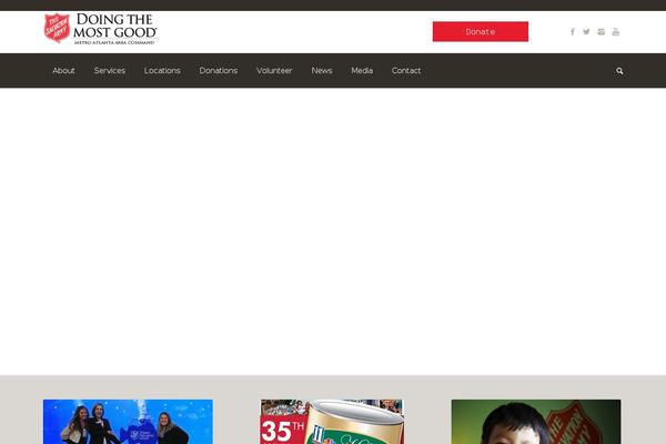 salvationarmyatlanta.org site used Thq_2016