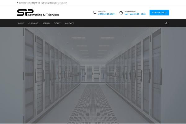 Ostrya theme site design template sample