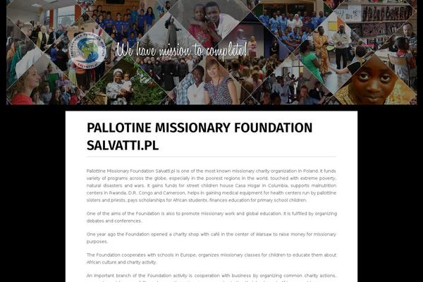 Charityfoundation theme site design template sample