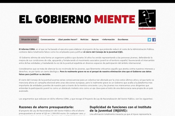 salvemoselcje.com site used Super Skeleton 2.0