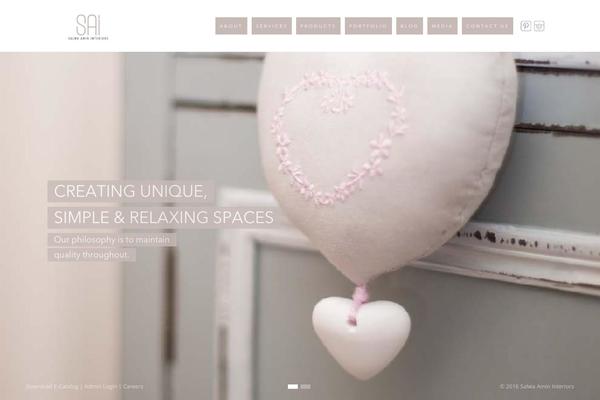 Vierra theme site design template sample
