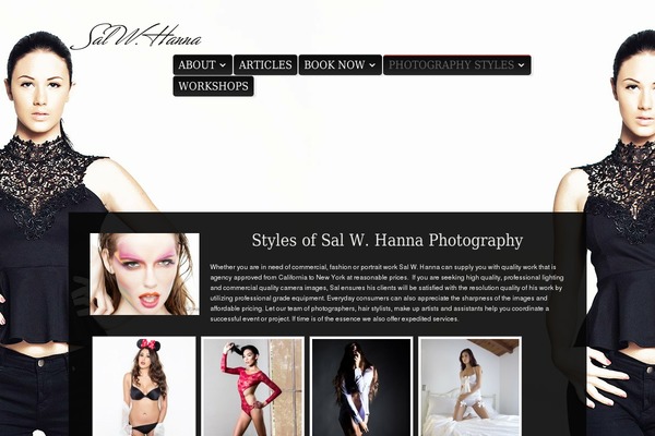 Fashion theme site design template sample