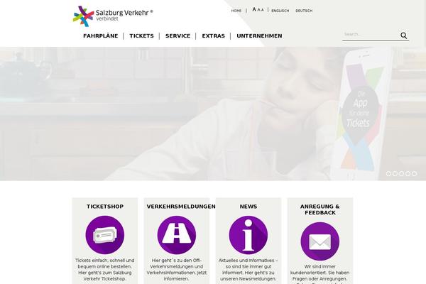 Salient Child theme site design template sample