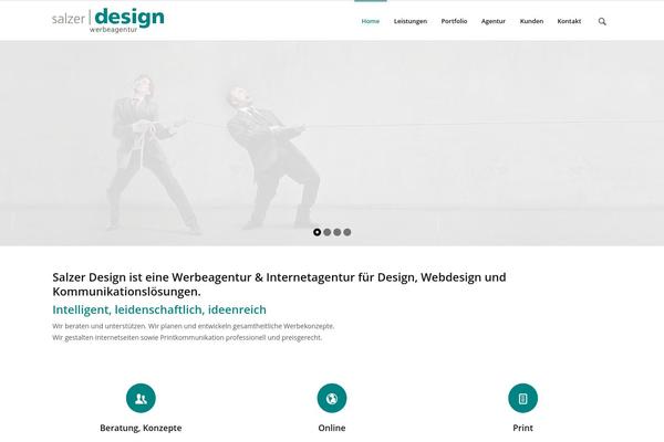 Exelero theme site design template sample