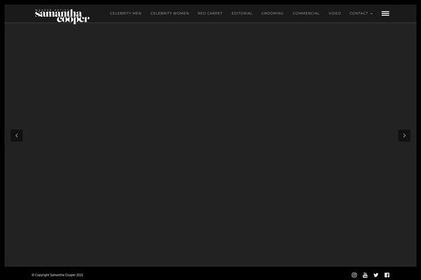 Photography theme site design template sample
