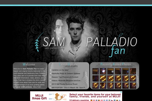 V1 theme site design template sample