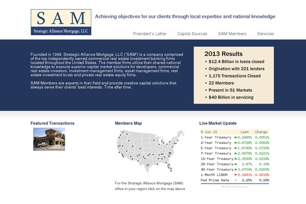 samalliance.com site used Strategic-alliance