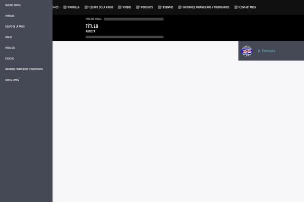 Onair2 theme site design template sample