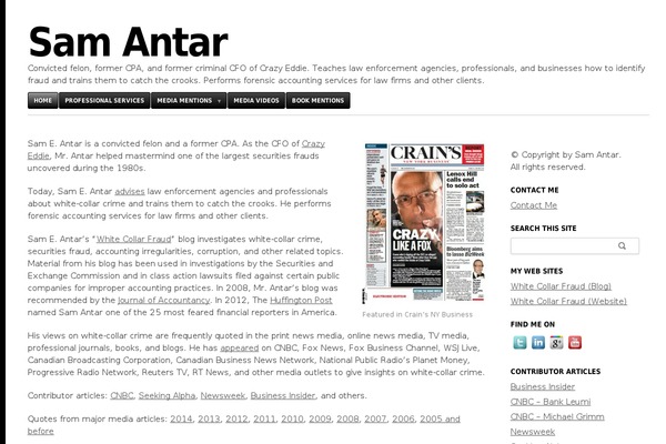 Site using Social Media Widget by Acurax plugin
