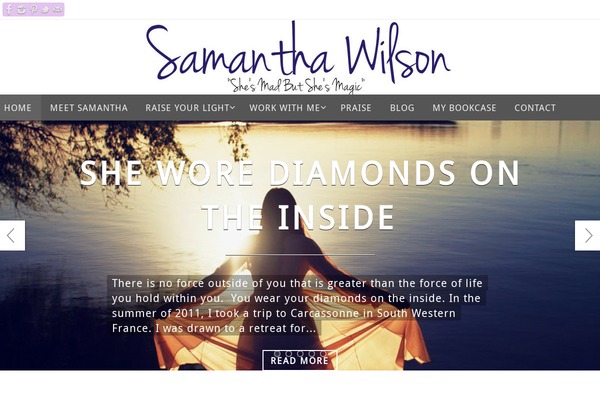 Cenote theme site design template sample