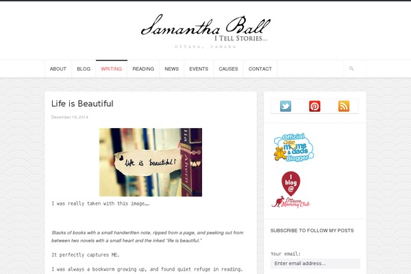 Hoarder theme site design template sample