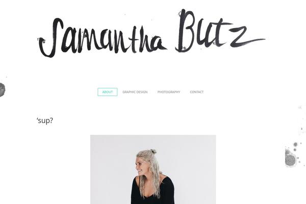 GK Portfolio theme site design template sample