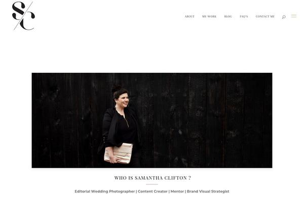 samanthaclifton.com site used Azaleawp