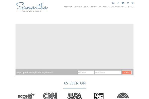 Site using Easy Logo Slider plugin