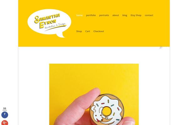 Site using Divi-article-cards plugin